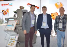 Bandall Inc packing machinery was popular with visitors at the show says the team Julian Luciania, Daniel Tate and Ried Wilson.